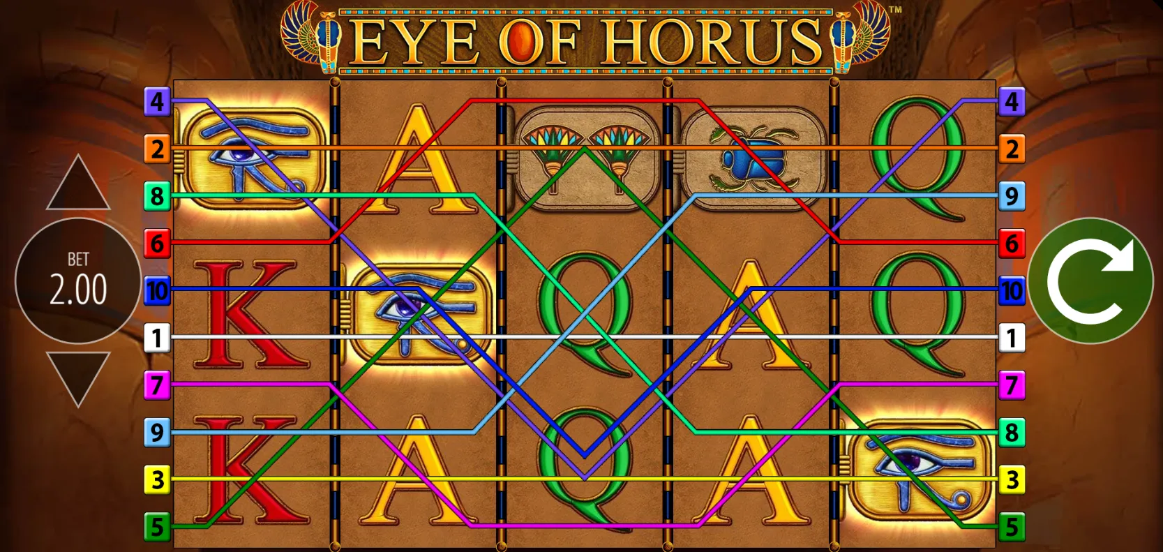 Erleben Sie die Magie von Eye of Horus im Horus Casino Jetzt Eye of Horus entdecken und gewinnen